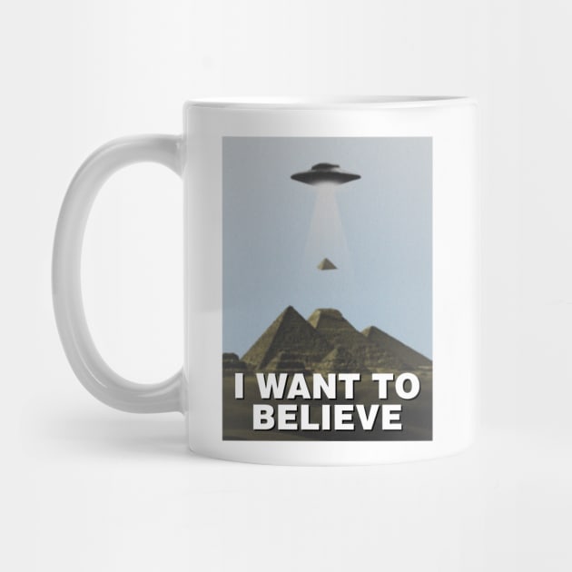 I want to believe (Pyramids) by Bomdesignz